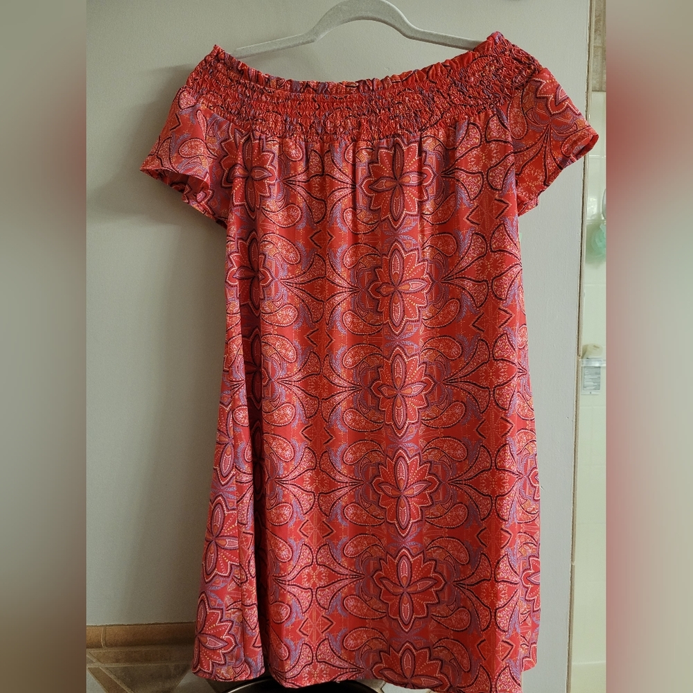 Off the shoulder dress